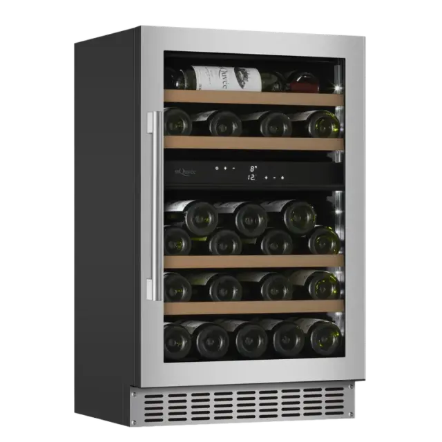 Unterbau-Weinkühlschrank - WineCave 700 50D - Edelstahl - mQuvée