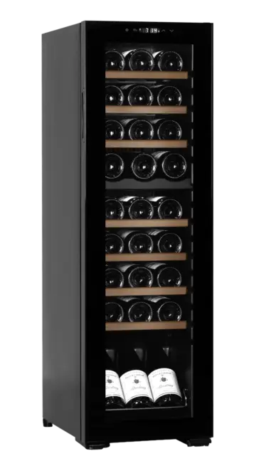 Freistehender Weinkühlschrank - Northern Collection 27 Black - Cavin