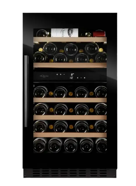 Unterbau-Weinkühlschrank - WineCave 800 50D - Schwarz - mQuvée