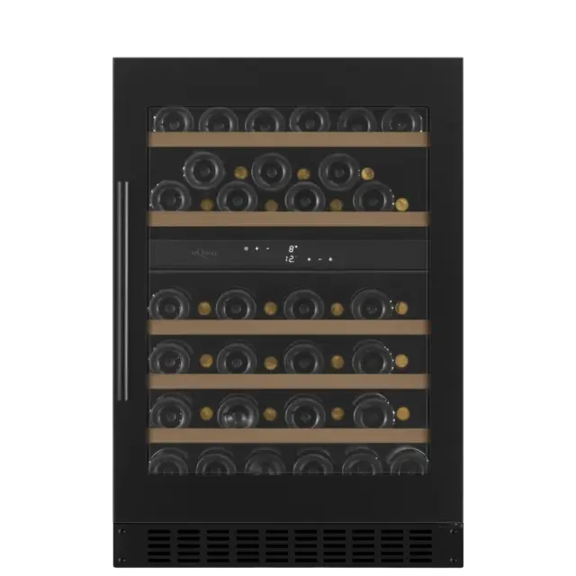 Unterbau-Weinkühlschrank - WineCave 780 60D Anthracite Black - Schwarz - mQuvée