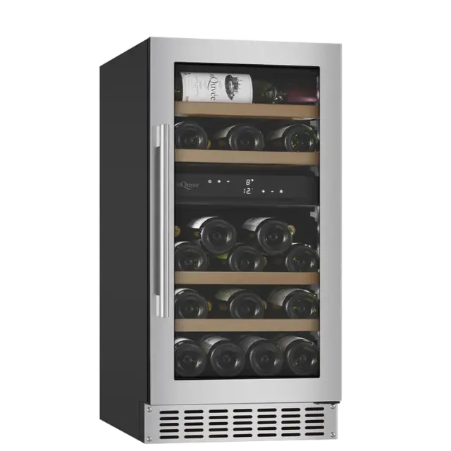 Unterbau-Weinkühlschrank - WineCave 700 40D - Edelstahl - mQuvée