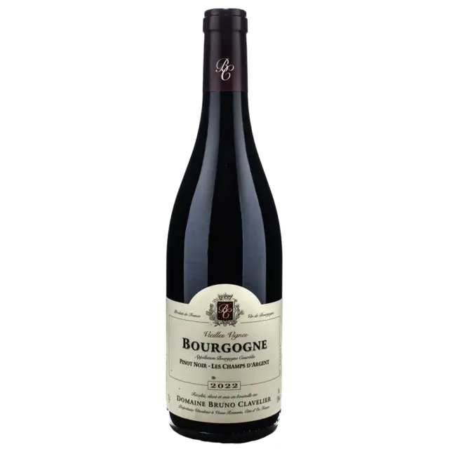 Bruno Clavelier Bourgogne Pinot Noir Les Champs d'Argent 2022