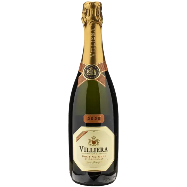Villiera Wines Cap Classique Brut Natural Chardonnay 2020