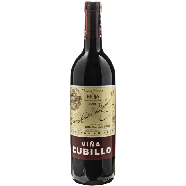 Lopez de Heredia Vina Cubillo Tinto Crianza 2018