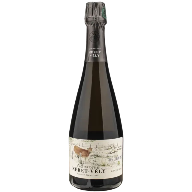 Neret Vely Champagne Meunier Blanc de Noirs Brut Nature Les Echalas