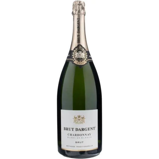Maison du Vigneron Brut Dargent Blanc de Blancs Methode Traditionnelle Brut Magnum
