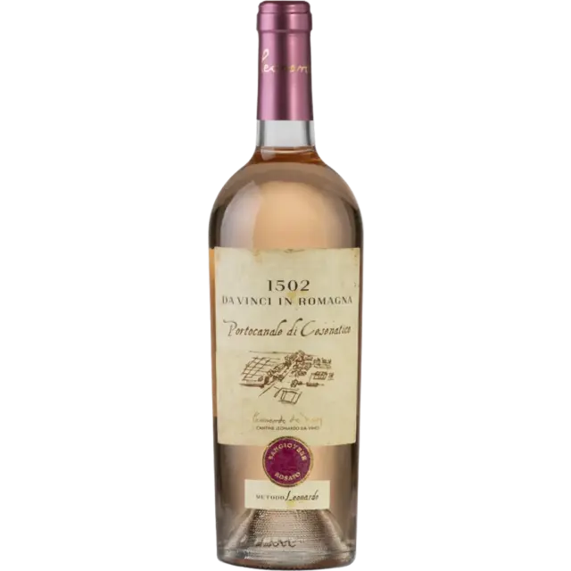 Leonardo da Vinci 1502 Sangiovese Portocanale Cesenatico Rosato 2024