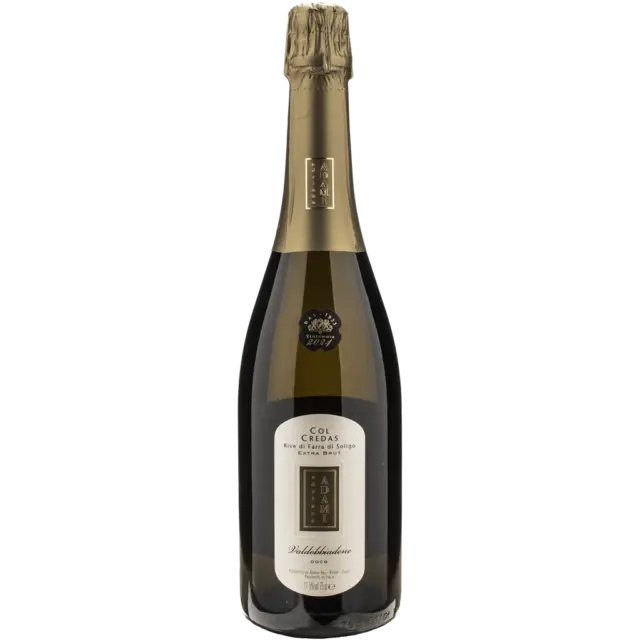 Adami Valdobbiadene Prosecco Rive di Farra di Soligo Extra Brut Col Credas 2024